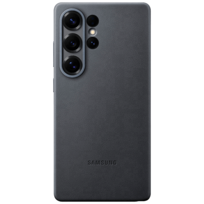 Samsung Kindsuit Pu-Leder Back Cover Schwarz Samsung Galaxy S25 Ultra