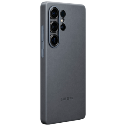 Samsung Kindsuit Pu-Leder Back Cover Schwarz Samsung Galaxy S25 Ultra - Image 3