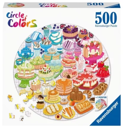 Puzzle Desserts & Pastries 500 Teile