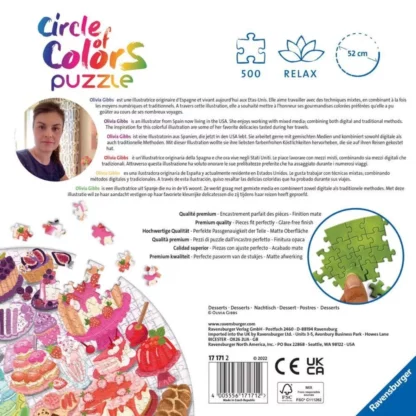 Puzzle Desserts & Pastries 500 Teile - Image 3