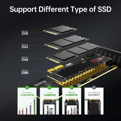 M.2 NVME SSD Adapterkarte - Image 4