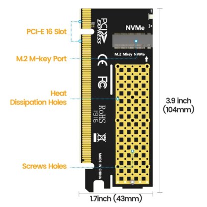 M.2 NVME auf PCIe Adapter - Image 7