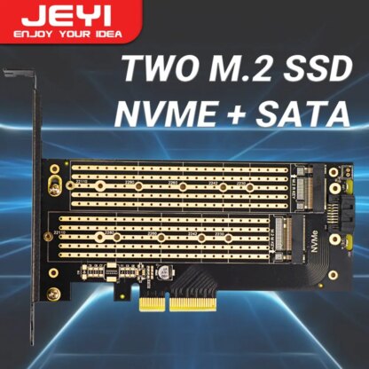 Dual M.2 PCIe Adapter