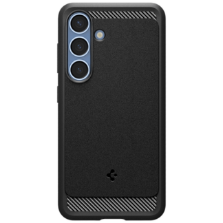 Spigen Rugged Armor TPU Back Cover Schwarz Samsung Galaxy S25+