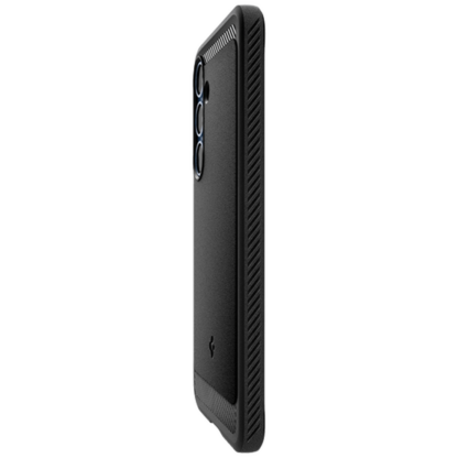 Spigen Rugged Armor TPU Back Cover Schwarz Samsung Galaxy S25+ - Image 3