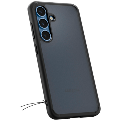 Spigen Ultra Hybrid TPU Back Cover Schwarz Samsung Galaxy S25 - Image 4