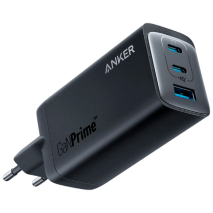 Anker Prime 737 2-USB-C + USB-A Schnellladegerät 120W Schwarz