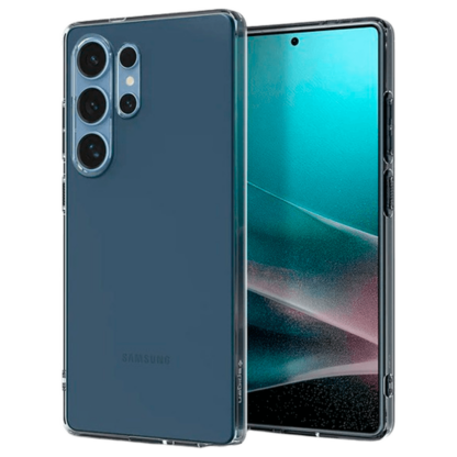 Spigen Liquid Crystal TPU Back Cover Schwarz Samsung Galaxy S25 Ultra - Image 3