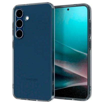Spigen Liquid Crystal TPU Back Cover Schwarz Samsung Galaxy S25 - Image 3