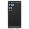 Spigen Rugged Armor TPU Back Cover Schwarz Samsung Galaxy S25 Ultra