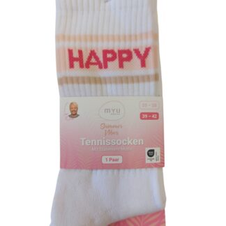 Tennissocken "Happy"