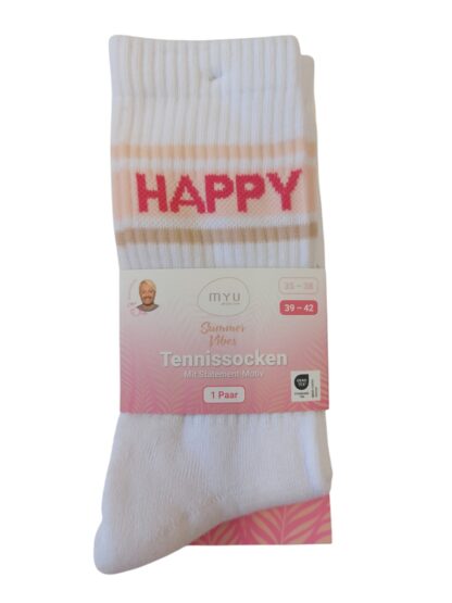 Tennissocken "Happy"