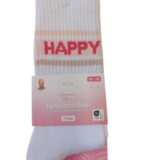 Tennissocken "Happy"