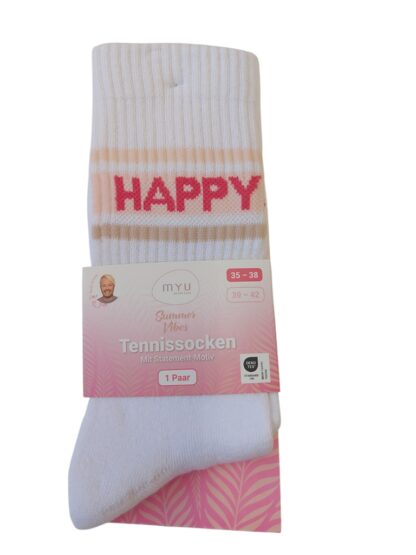 Tennissocken "Happy"