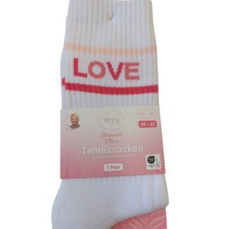 Tennissocken "Love"