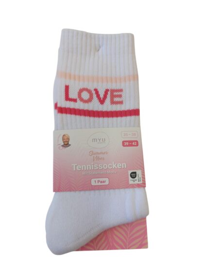 Tennissocken "Love"