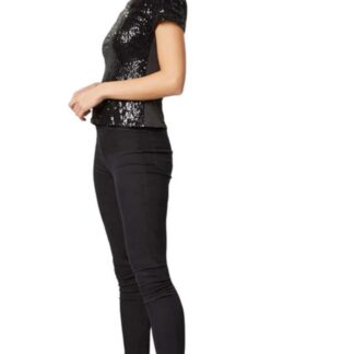 Kostüm "Pailletten-Kurzarm-Shirt"