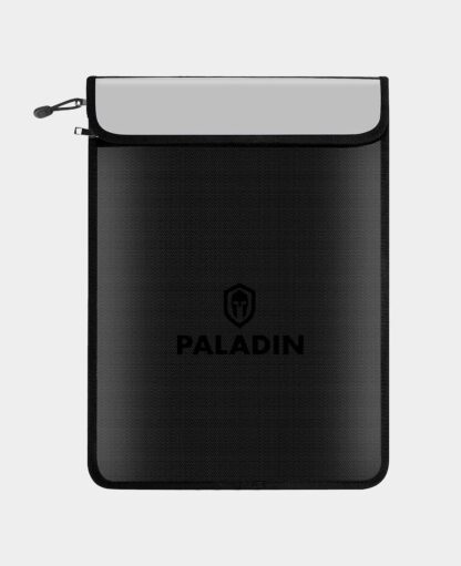 Paladin Feuer- und Wasserbeständige Dokumententasche, Schwarz, 283 x 380 x 12 mm - Image 2