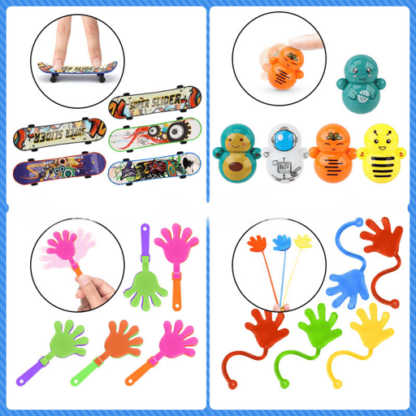 Party Geschenke Kinder Geburtstag Mitgebsel, Assortiert, 120-tlg. - Image 8