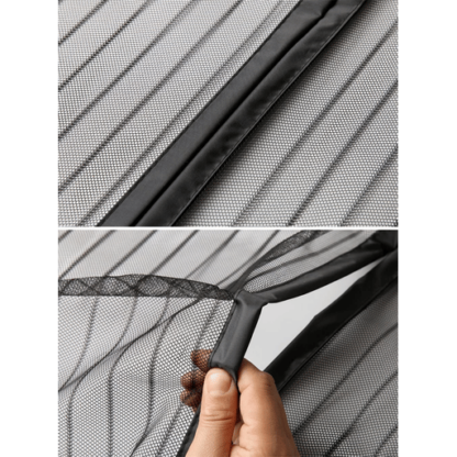 Magnetischer Tür Insektenschutz Fliegenvorhang, 140x240cm – Schwarz - Image 3