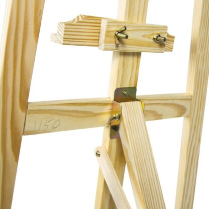 Holz Staffelei Atelier Ständer Künstler Zubehör, 175cm – Braun - Image 3