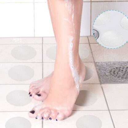 Selbstklebendes Anti-Rutsch Pad Sticker für Dusche, Ø10cm, 21-tlg - Image 4