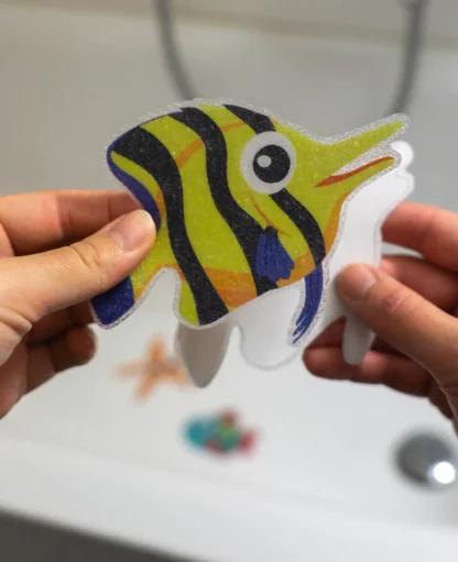 Selbstklebende Antirutsch-Sticker für Dusche und Badewanne, 9 Stück, Meerestiere - Image 9