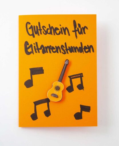 Miniatur Gitarre – Zum Basteln & Spielen, 6.5 cm, 1 Stk. - Image 4