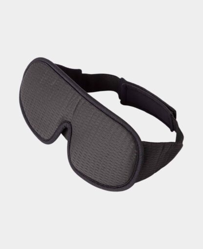 3D Augenmaske Gepolsterte Schlafmaske Licht Blockierende, Schwarz, 62x9cm
