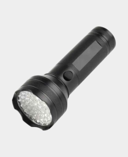 UV Schwarzlicht Taschenlampe mit Handschlaufe – Anti-Flecken, Schwarz