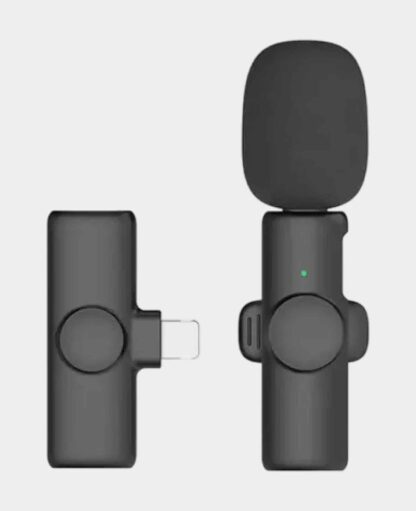 Kabelloses 360° Lavalier Mikrofon Lightning Anschluss + Rauschunterdrückung