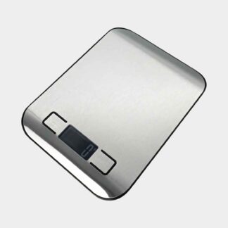 Professionelle Digital Edelstahl Küchenwaage mit LCD Display, 14x18cm
