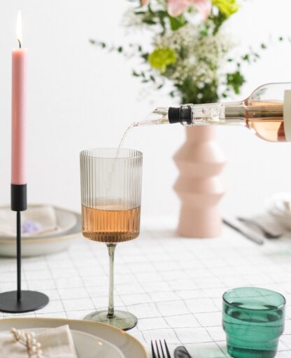 3in1 Edelstahl Flaschen Kühler Wein Dekanter und Drop Stop Ausguss, Silber - Image 7