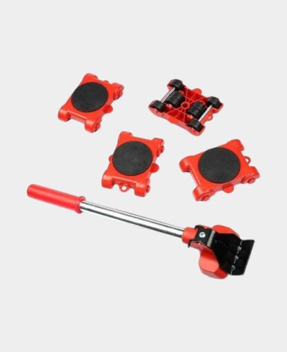 Möbel Transportrollen Lifter Set Hilfsmittel für Umzug (Bis 200kg), 5-tlg.