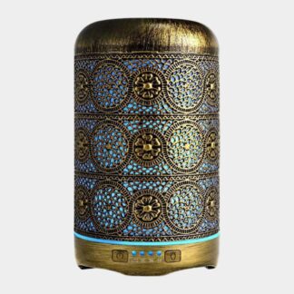 Orientalischer Luftbefeuchter Aroma Öl Diffuser mit LED Beleuchtung, 200ml