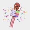 Karaoke Mikrofon mit Bluetooth, AUX & Lautsprecher – Rosegold