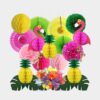 Flamingo & Ananas Deko-Set – Perfekt für Sommerpartys