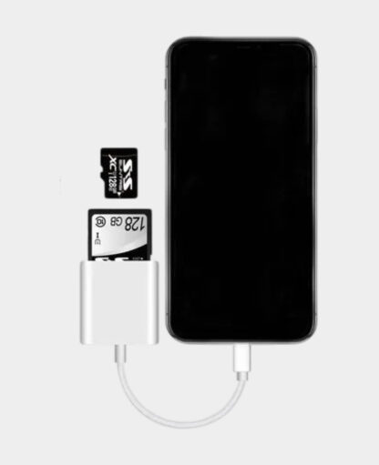 Lightning Kartenlesegerät Card Reader für SD und Micro SD Speicherkarten - Image 2