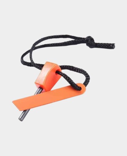 Magnesium Feuerstein Survival Zündstein Outdoor Feuerstahl – Orange