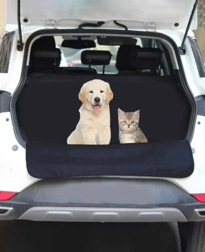 Rutschfeste Kofferraum Hunde Autoschondecke mit Seitenschutz, 180x103cm