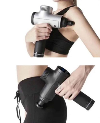 Massage Pistole Elektronische Muskel Massagegerät + LED Anzeige - Image 2