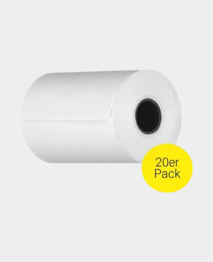 57x38mm Thermo Kassenrollen (20er Set) für Bon Drucker