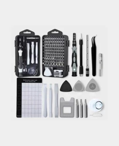 122in1 Profi Universal Werkzeug Set Handy Reparatur – Schwarz