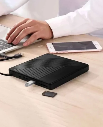 3in1 Slim Super Drive USB C / USB 3.0 CD DVD-RW Externes Laufwerk Brenner - Image 2