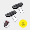 Universal Auto Sicherheitsgurt Stecker Anschnallgurt Zunge, 2 Stk.