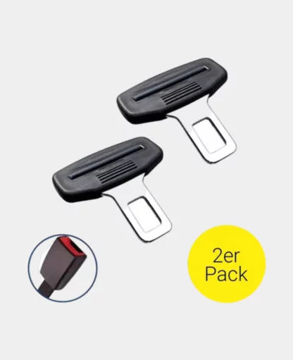 Universal Auto Sicherheitsgurt Stecker Anschnallgurt Zunge, 2 Stk.