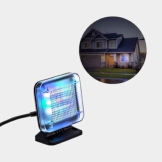 12-LED’s TV Simulator Fernseher Attrappe Einbruchschutz mit Timer Funktion