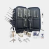 Dietrich Lockpicking Set mit 3 Übungsschlössern – Schwarz, 29-tlg.