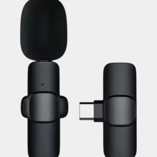 Kabelloses 360° Lavalier Mikrofon mit USB C und Rauschunterdrückung
