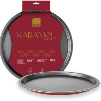 Pizzaform Karamel 32 x 1.8 cm Perfekt für die Zubereitung von knusprigen Pizzen